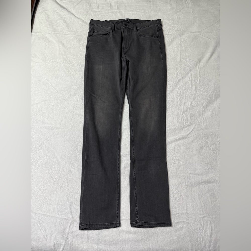 Paige Jeans Mens 33x32 Gray Lennox Slim Skinny Stretch‎ Made In USA